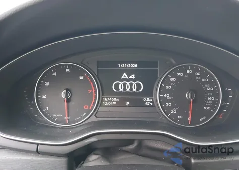 2018 Audi A4 2.0T Tech Ultra Premium/2.0T Ultra Premium from USA, damaged, VIN WAUKMAF44JA119448